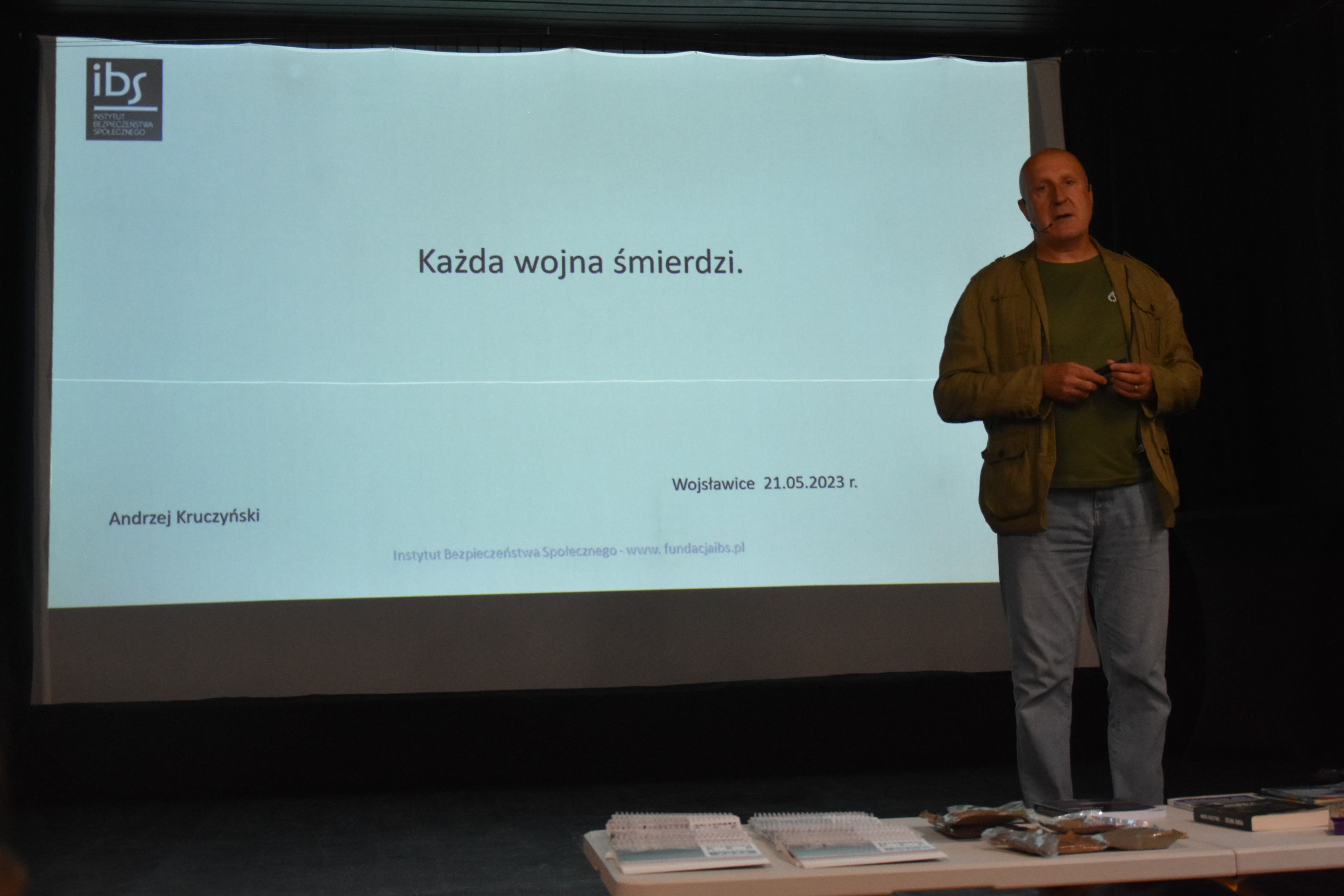 Spotkanie z pułkownikiem Andrzejem Kruczyńskim [RELACJA]